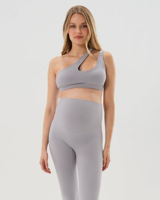 AXK CORE Cross Body Nursing Bra - Light Gray