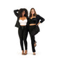 PARFAIT Elissa P50116 Women's Full Bust and Full Figure Strapless Longline Bra  - Black