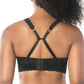 Adriana Wire-Free Full Bust Supportive Bralette - Black