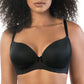PARFAIT Casey 2801 Women's Wired Padded Plunge Seamless T-shirt Bra - Black
