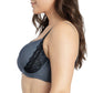 Casey Full Bust Padded Plunge T-Shirt Bra - Dark Blue Denim
