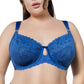 PARFAIT Charlotte Lace 6922 Women's Full Bust Lace Unlined Wired Bra  - Sapphire