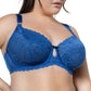 PARFAIT Charlotte Lace 6922 Women's Full Bust Lace Unlined Wired Bra  - Sapphire