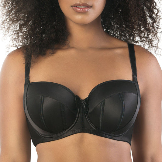PARFAIT Charlotte 6901 Women's Full Busted and Full Figured Sexy Padded Bra - Black