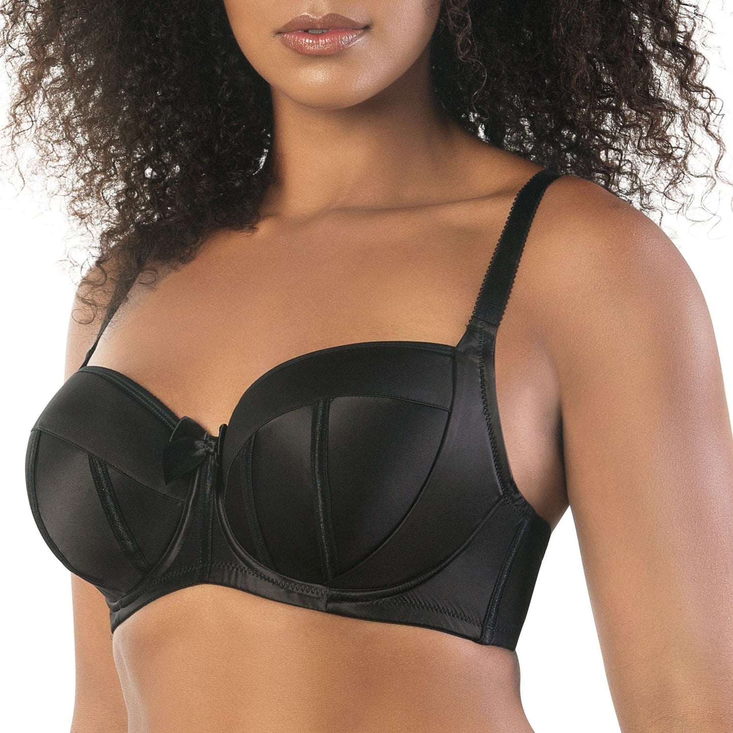 PARFAIT Charlotte 6901 Women's Full Busted and Full Figured Sexy Padded Bra - Black