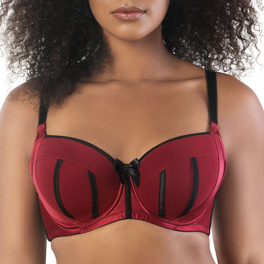 PARFAIT Charlotte 6901 Women's Full Busted and Full Figured Sexy Padded Bra - Rio Red