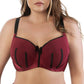 Charlotte Underwire Full Bust Padded Bra - Rio Red
