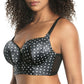 PARFAIT Charlotte Longline 6977 Women's Full Bust Padded Bra  - Black Dot