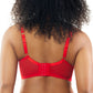 PARFAIT Charlotte Longline 6977 Women's Full Bust Padded Bra  - Racing Red Dot