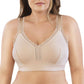 Dalis Wire-Free Full Bust Bralette - Bare