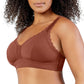 Dalis Wire-Free Full Bust Bralette - Spice