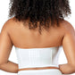 Elissa Full Bust Longline Strapless Bra - Pearl White