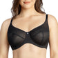 PARFAIT Enora P5272 Women's Full Bust Supportive Full Coverage Unlined Minimizer - Black