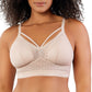 PARFAIT Mia Dot P6011 Women's Full Busted Lightly Padded Wire Free Bra - Cameo Rose