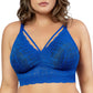 PARFAIT Mia Lace P5951 Women's Full Busted Lightly Padded Wire Free Bra - Sapphire