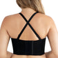 Stevie Longline Strapless Bustier - Black