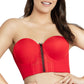PARFAIT Shea P60671 Women's Full Bust and Full Figure Strapless Longline Bra - Racing Red