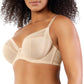 PARFAIT Shea P6062 Women's Full Bust Mesh Plunge Unlined Wired Bra - Bare