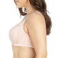 PARFAIT Shea P6062 Women's Full Bust Mesh Plunge Unlined Wired Bra - Petal Pink