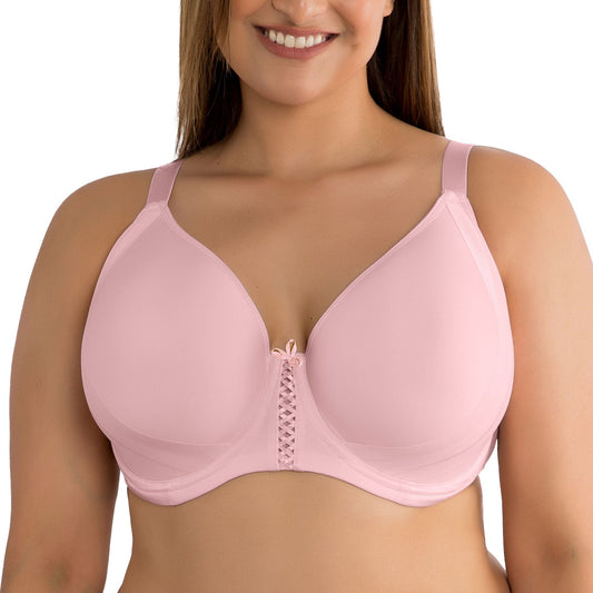 PARFAIT Shea P6061 Women's Spacer T-shirt Full Busted Bra - Petal Pink
