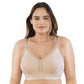 Dalis Wire-Free Full Bust Bralette - Bare