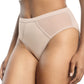 PARFAIT Micro Dressy PP306 French Cut High Waisted Sexy Sheer Panties - Cameo Rose