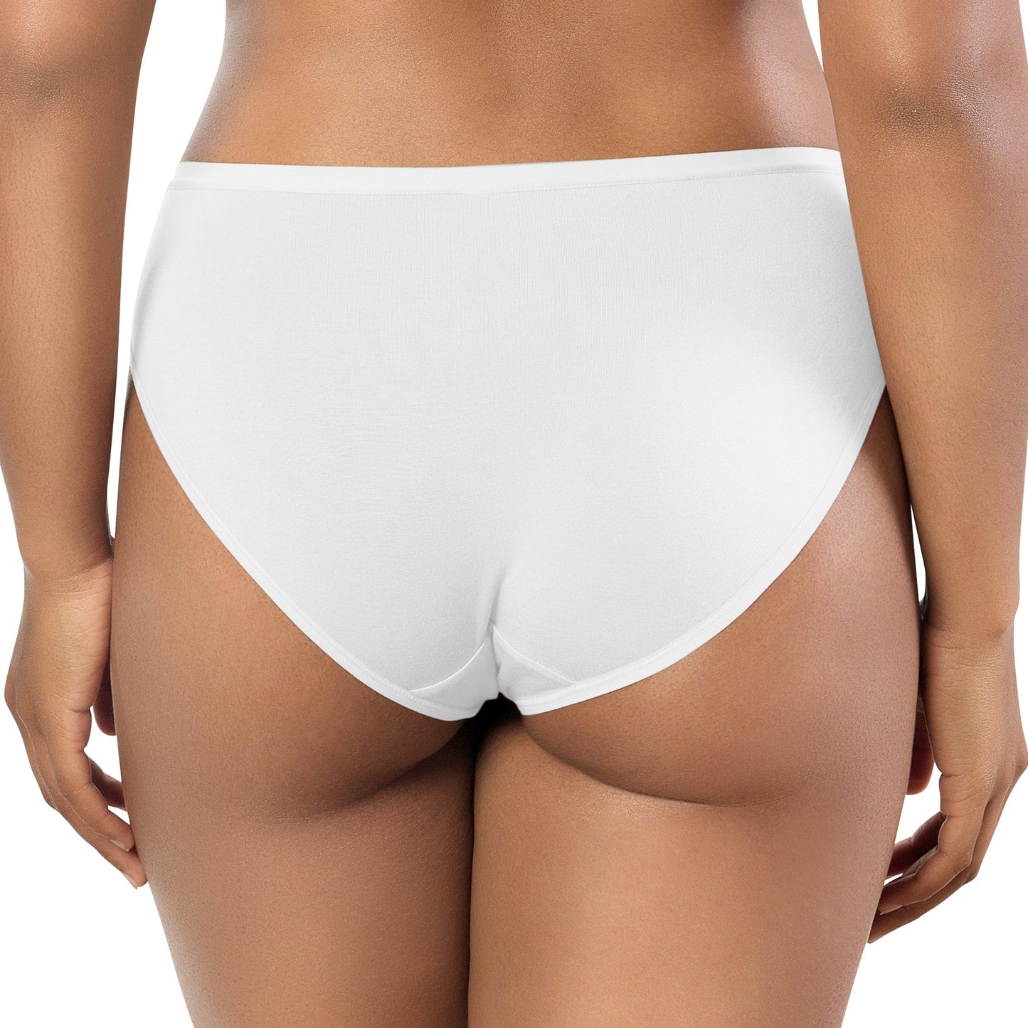 PARFAIT Cozy Hipster PP504 Cotton Like fabric Full Coverage  - Pearl white