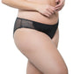 Marrianne Microfiber Polka Dot Bikini Style - Black