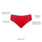 PARFAIT Bonded Hipster PP505 with No Visible Panty Lines  - Racing Red