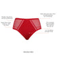 Shea Full Coverage French Cut Panty - Racing Red