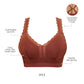 Dalis Wire-Free Full Bust Bralette - Spice