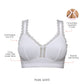 PARFAIT Dalis P5641 Women's Full Busted and Curvy Wire Free Bralette  - Pearl White