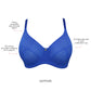 Enora Minimizer Full Bust Supportive Bra - Sapphire