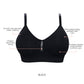 Erika Wire-Free Full Bust Bralette - Black