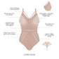 PARFAIT Mia Dot P6017 Women's Sexy Wire-free Bodysuit Lingerie - Cameo Rose