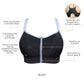 Wave Full Bust Sports Bra - Black