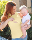 Ribbed Bamboo Racerback Nursing Tank | Butter Yellow