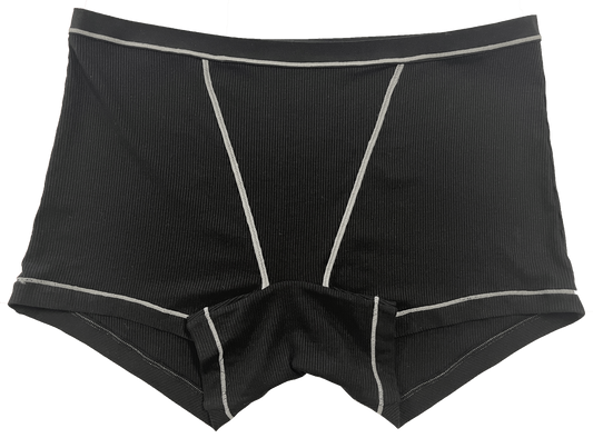 Super Soft Modal Boyshort with Contrast Stitching, XS-2X