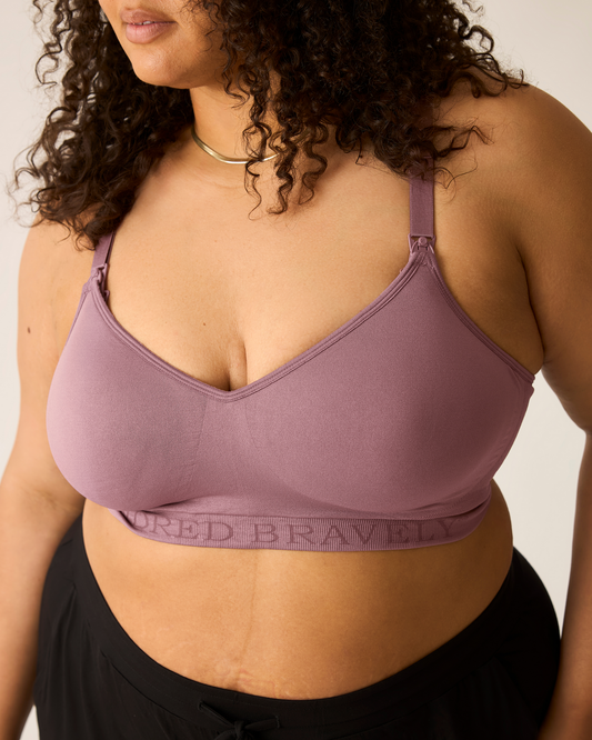 Signature Sublime® Contour Hands-Free Pumping & Nursing Bra | Twilight