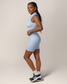 Sublime® Bamboo Maternity & Postpartum Bike Short | French Blue