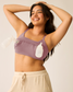 Sublime® Bamboo Hands-Free Pumping Lounge & Sleep Bra | Twilight