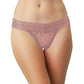 V-Front Lace Thong