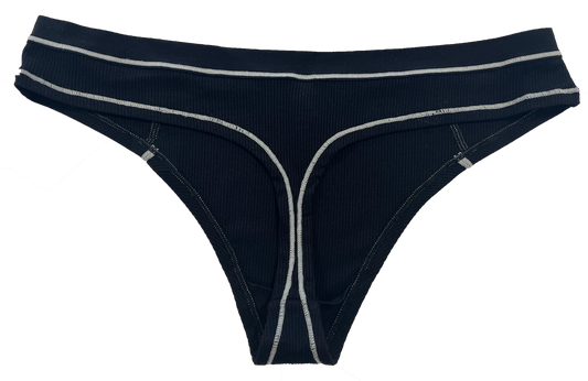 Modal Thong with Contrast Stitch