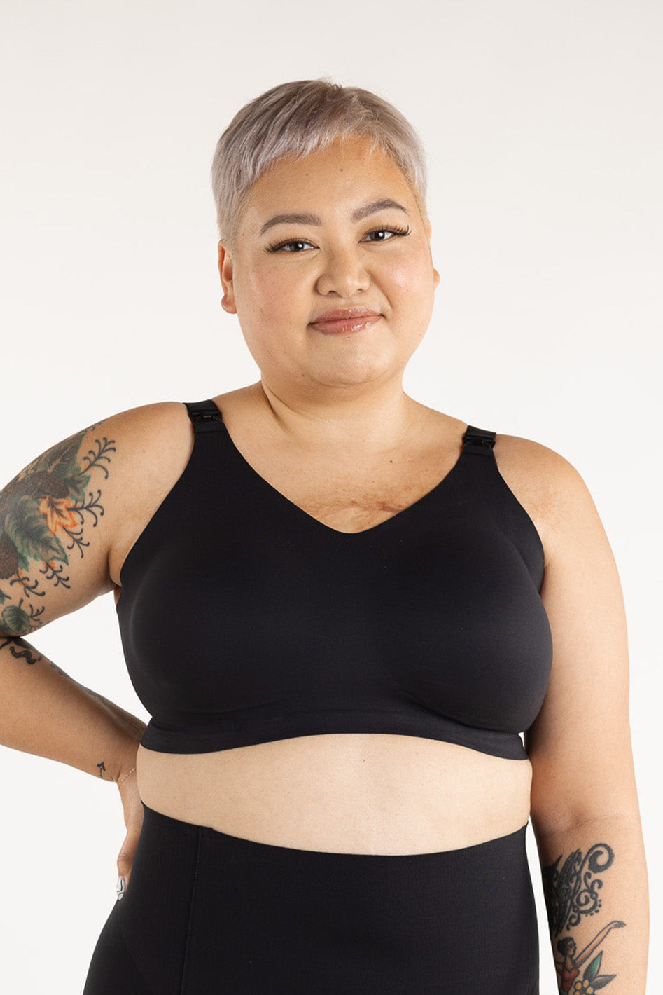 Soft Sculpt Wireless Nursing Bra - B-G Cup