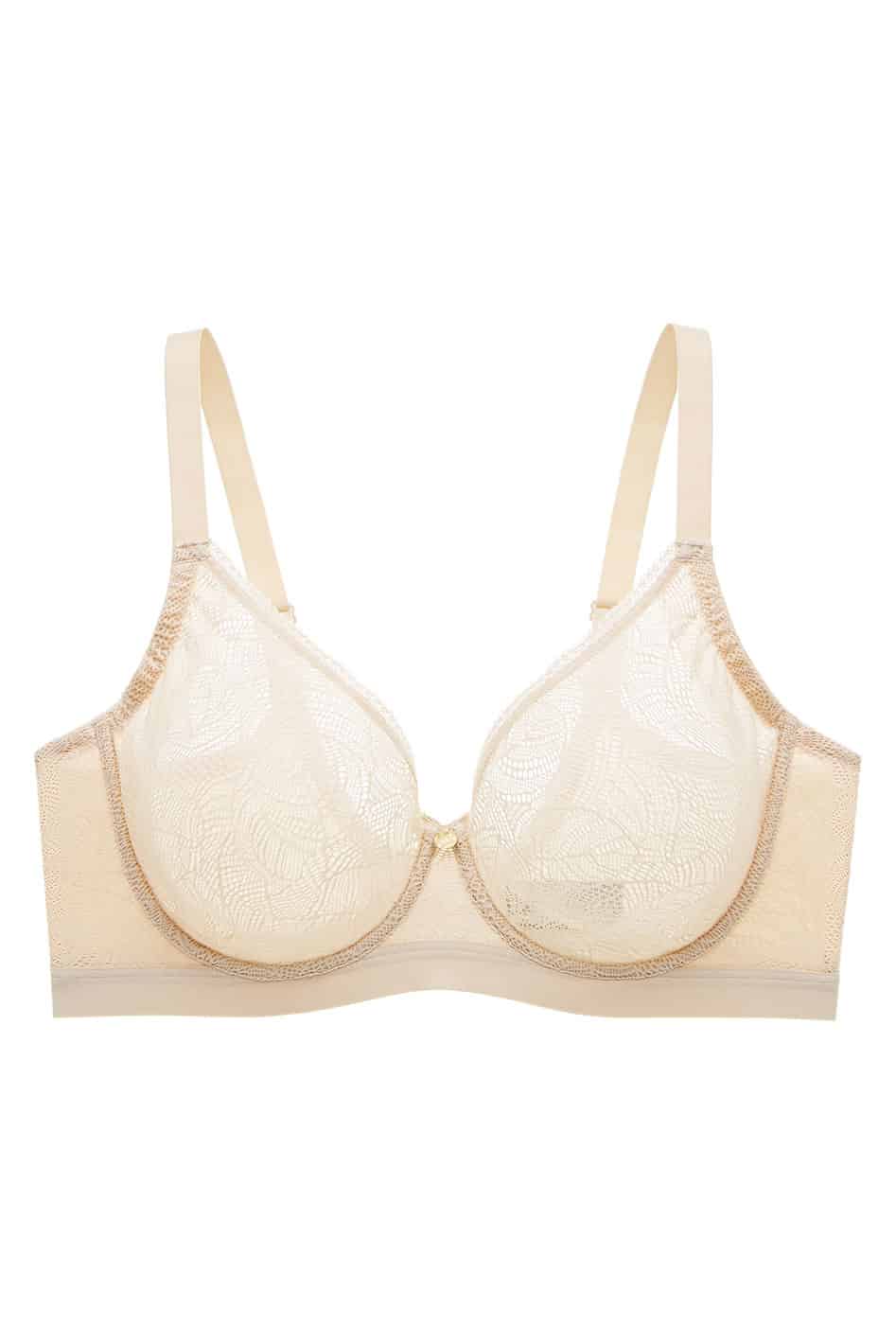 Zoe FlexWire Sheer Lift Bra, D-G Cup