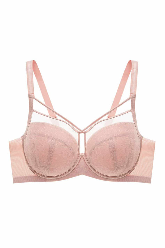 Harper Smooth Lace FlexWire Strappy Soft Cup Bra, D-H Cup