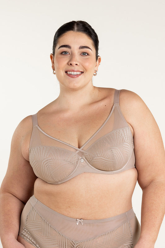 Phoebe FlexWire Unpadded Full Coverage Bra - C-H Cup