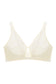 Dandelion Smooth Lace Sheer Plunge Bralette - D/DD Cup