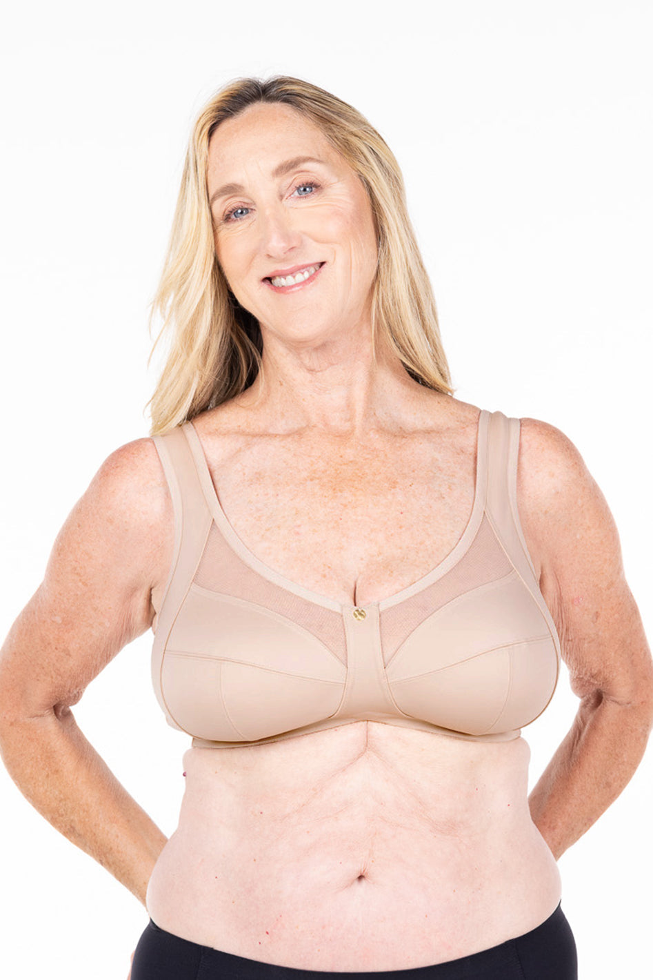 Spacer Air Vera Wireless Unpadded Bra, C-H Cup