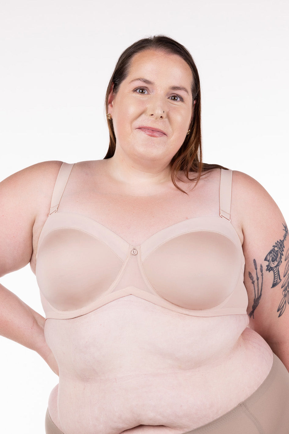 Spacer Air Gemini FlexWire Unpadded Strapless Bra, C-G Cup